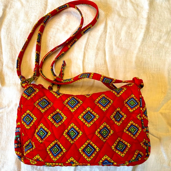 Vera Bradley Handbags - Vera Bradley- retired pattern.  NWOT - see pics for dimensions